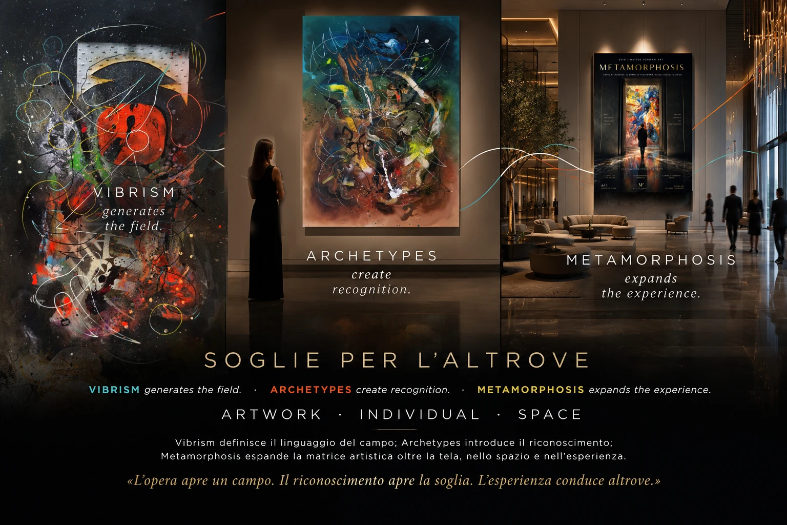 A visual synthesis of Vibrism, Archetypes and Metamorphosis